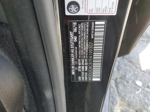 WDDUG8CB7FA199307 Mercedes-Benz S 550