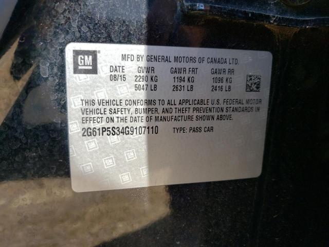 2016 CADILLAC XTS PREMIU - 2G61P5S34G9107110