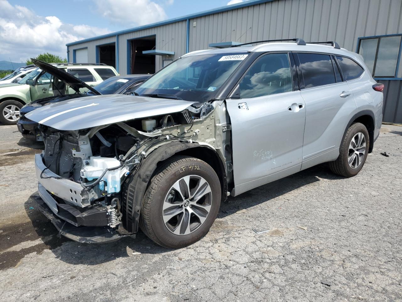 5TDGZRBHXNS583662 TOYOTA HIGHLANDER 2022