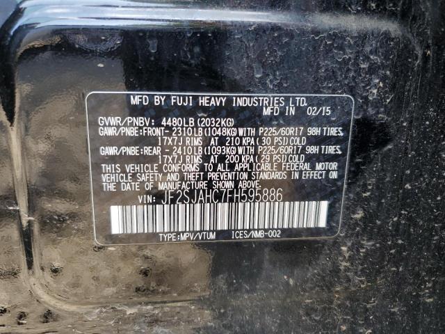 JF2SJAHC7FH595886 Subaru Forester 2.5i Limited