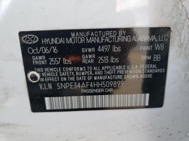 5NPE34AF4HH509899 Hyundai Sonata Sport