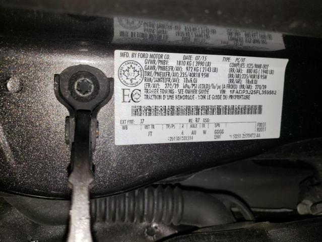 1FADP3J25FL359582 Ford Focus Titanium