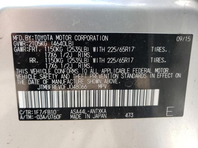 JTMBFREV0FJ048066 Toyota RAV4 LE