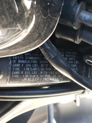 2021 KAWASAKI KLE650 F - JKALEEF13MDA43335