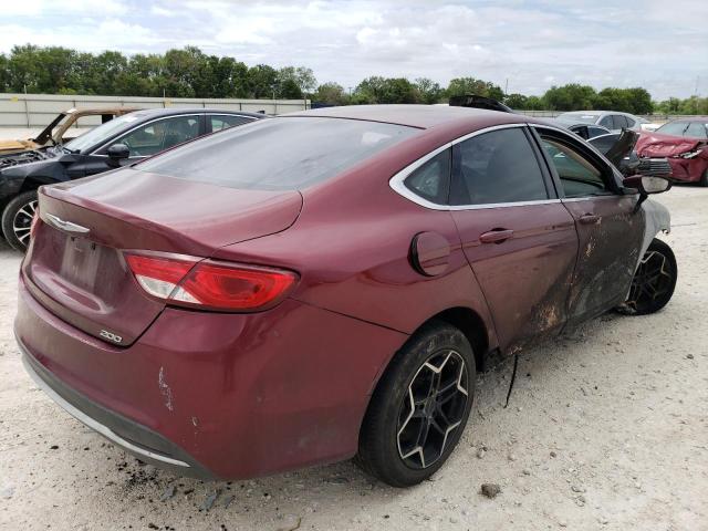 Vin: 1c3cccab8fn663435, lot: 59121203, chrysler 200 limited 20153