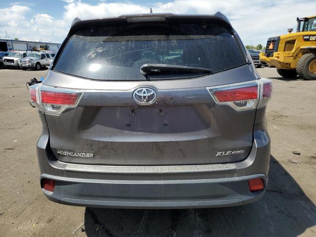 VIN 5TDJKRFH3FS209822 2015 Toyota Highlander, Xle no.6