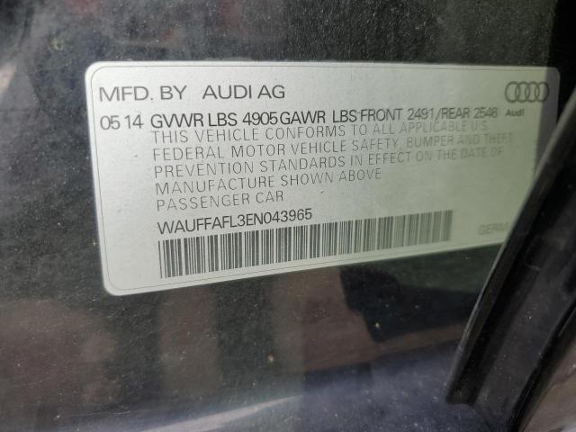 VIN WAUFFAFL3EN043965 2014 Audi A4, Premium Plus no.13