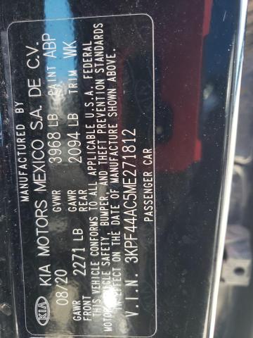 3KPF44AC5ME271812 KIA FORTE GT