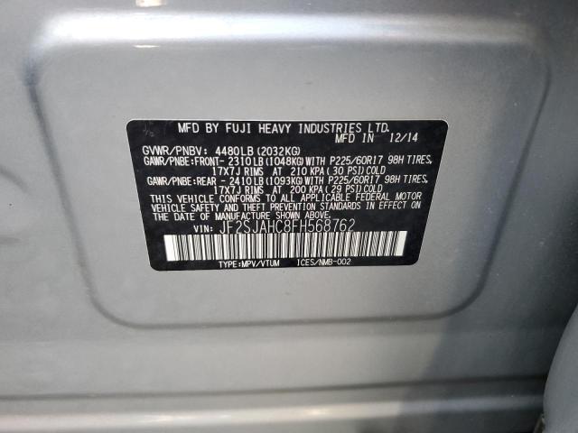 JF2SJAHC8FH568762 Subaru Forester 2.5i Limited