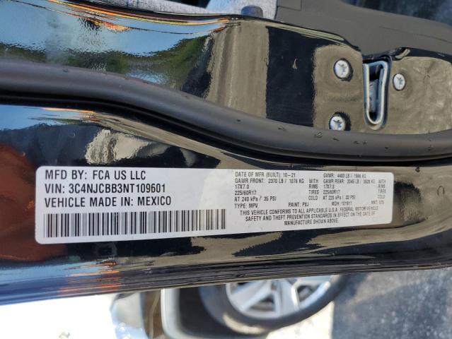 3C4NJCBB3NT109601 Jeep Compass Latitude