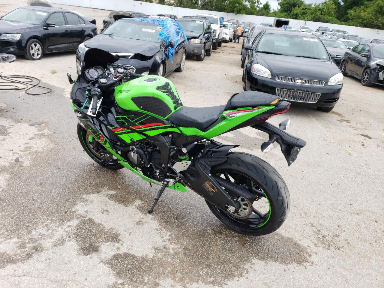 2023 Kawasaki Ninja ZX-6R at MO - Bridgeton, Copart lot 60412153 