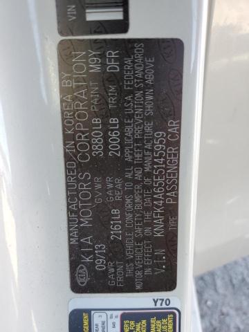 KNAFK4A65E5145959 KIA FORTE LX