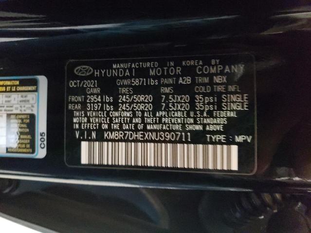 2022 HYUNDAI PALISADE C - KM8R7DHEXNU390711