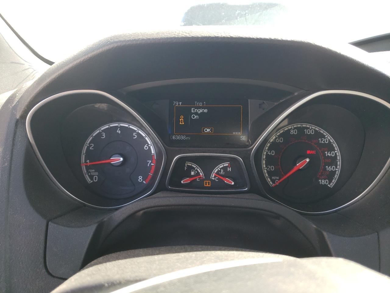 1FADP3L98GL395374 FORD FOCUS 2016