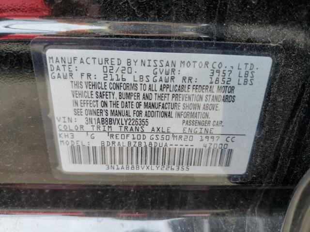 3N1AB8BVXLY226355 | 2020 NISSAN SENTRA S