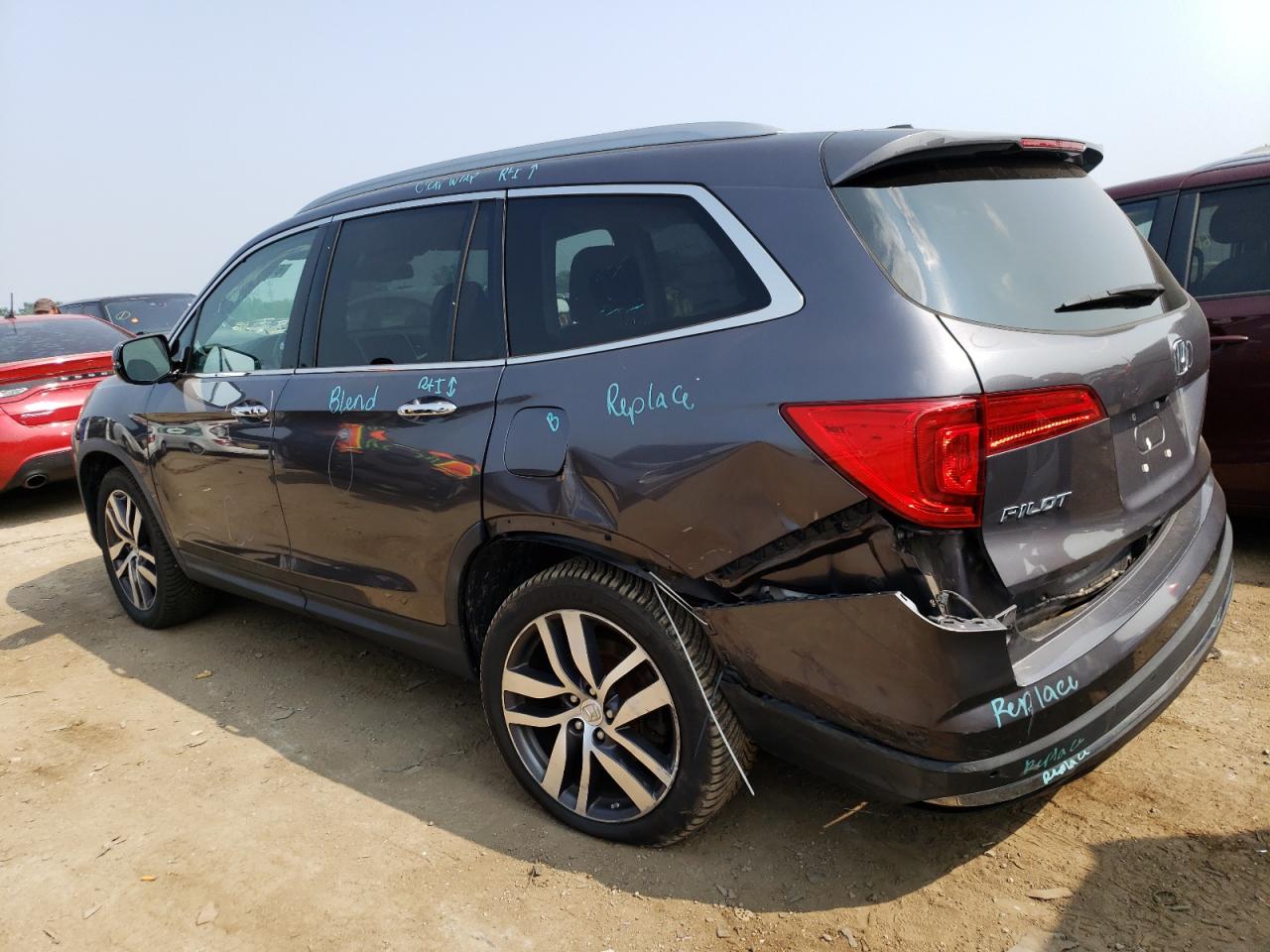 5FNYF6H94HB045138 HONDA PILOT 2017