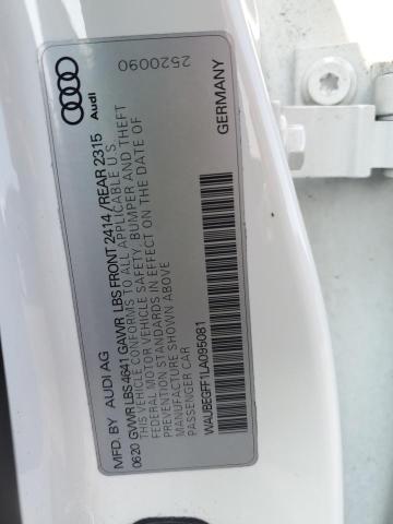 2020 AUDI A3 S-LINE - WAUBEGFF1LA095081