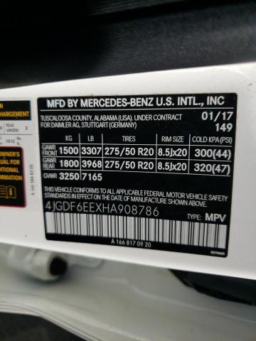 4JGDF6EEXHA908786 Mercedes-Benz Gls 450 4matic
