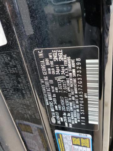 5XYPG4A57JG373298 KIA SORENTO LX