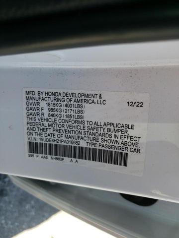 2023 ACURA INTEGRA 19UDE4H21PA016682