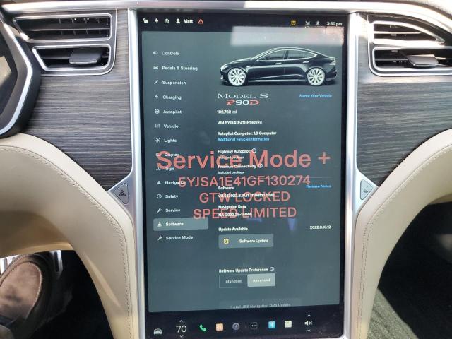 5YJSA1E41GF130274 Tesla MODEL S