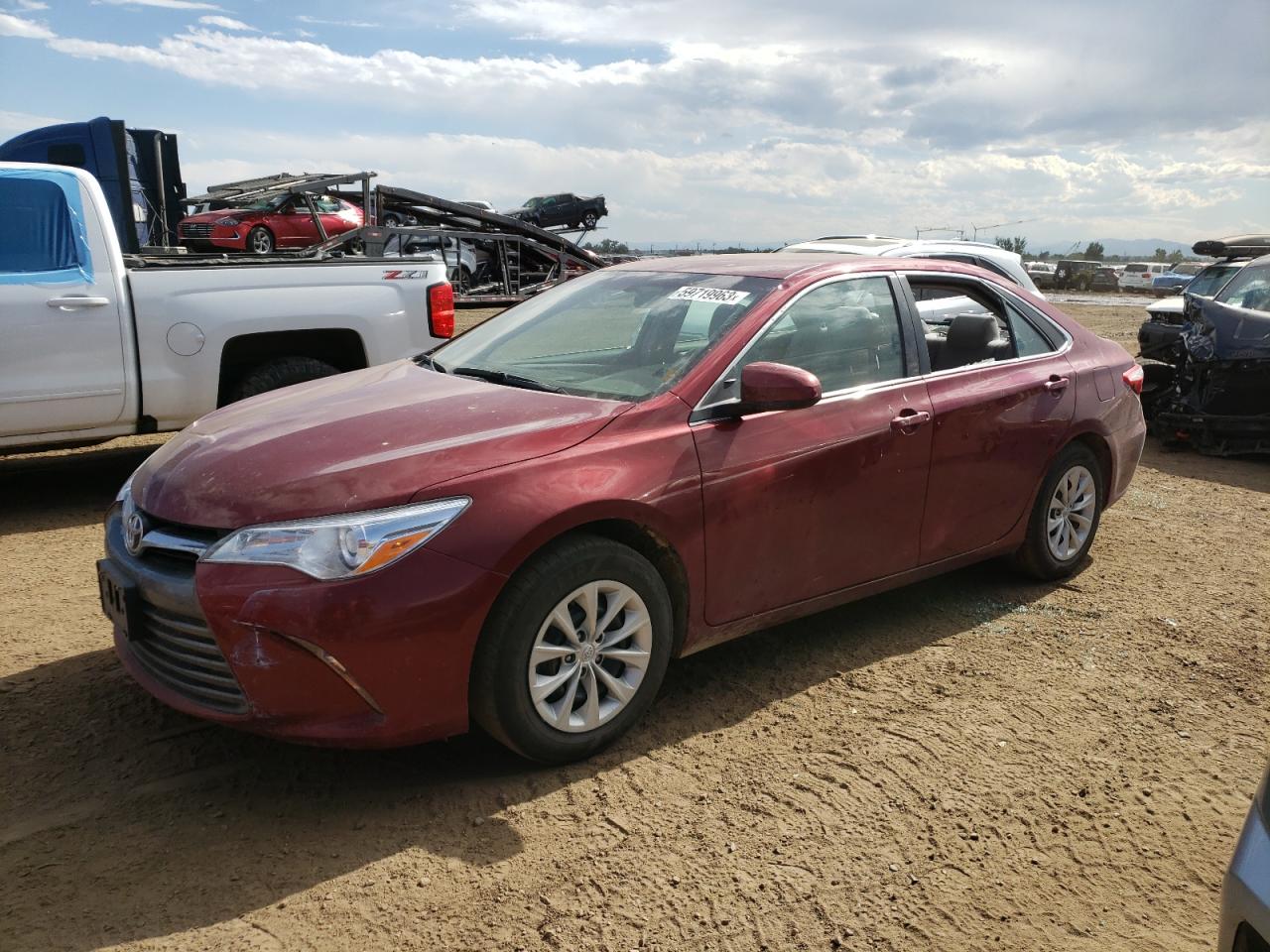 4T1BF1FK4HU739815 TOYOTA CAMRY 2017