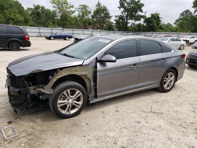 Lot #2145722922 2018 HYUNDAI SONATA SPO salvage car