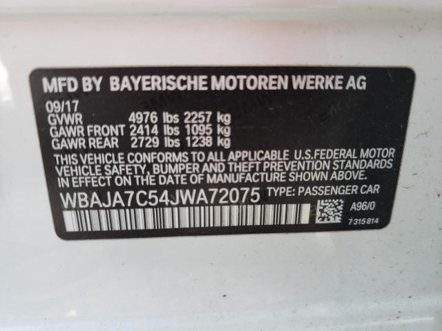 2018 BMW 530 XI - WBAJA7C54JWA72075