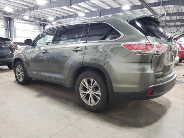 VIN 5TDBKRFH6ES017961 2014 Toyota Highlander, LE no.2