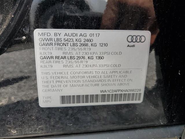 WA1C2AFPXHA098228 2017 AUDI Q5 - Image 13