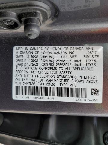 2017 HONDA CR-V LX - 2HKRW6H35HH221650