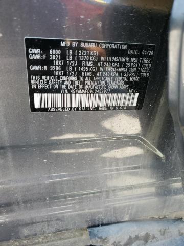 4S4WMAFD9L3452977 Subaru Ascent Premium