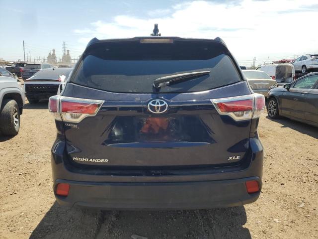 VIN 5TDKKRFH2ES018881 2014 Toyota Highlander, Xle no.6