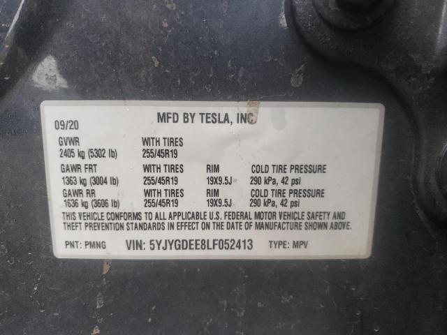 5YJYGDEE8LF052413 Tesla Model Y