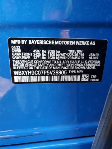 VIN WBXYH9C07P5V38805 2023 BMW X2, Sdrive28I no.13