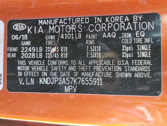 KNDJP3A57K7655911 KIA SOUL +