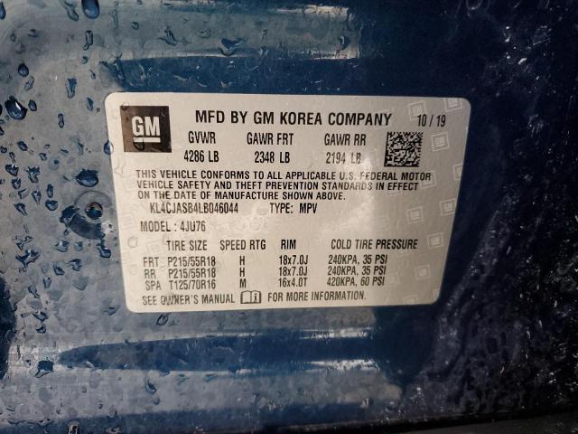KL4CJASB4LB046044 Buick Encore Preferred