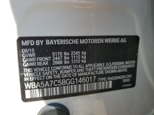 2016 BMW 528 XI WBA5A7C58GG146017