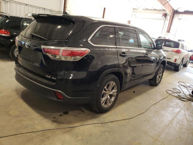 VIN 5TDJKRFH3ES014933 2014 Toyota Highlander, Xle no.3