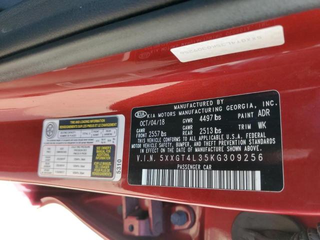 5XXGT4L35KG309256 KIA Optima Lx