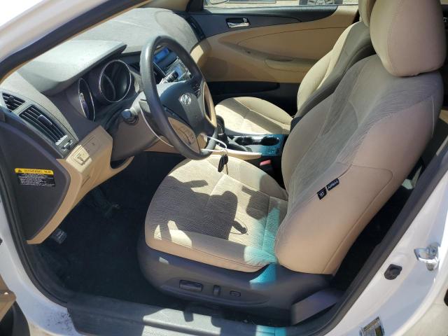 VIN: 5NPEB4AC3DH747049 Auction: COPART Lot: 60250963 Location: CA - REDDING 5NPEB4AC3DH747049 HYUNDAI SONATA 2013 WHITE Photo 7
