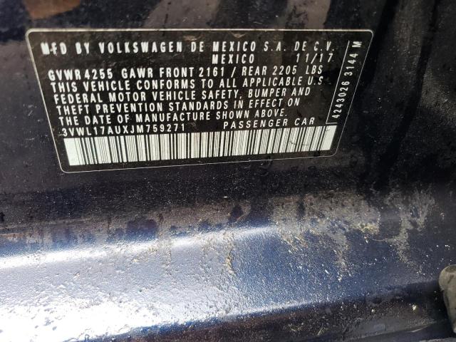 2018 VOLKSWAGEN GOLF SPORT - 3VWL17AUXJM759271