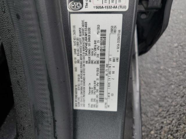 2019 FORD FIESTA 3FADP4EJ6KM133468