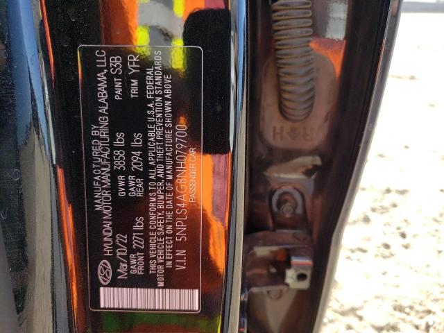 5NPLS4AG8NH079700 Hyundai ELANTRA SEL