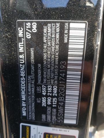 55SWF4JB2GU174193 Mercedes-Benz C 300