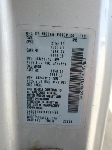 3N6CM0KN1FK731965 Nissan NV200 2.5S