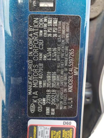 KNDCB3LC4L5397265 KIA NIRO LX