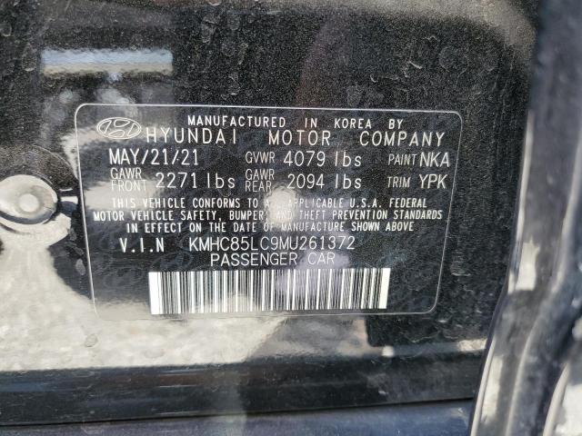 2021 HYUNDAI IONIQ SEL - KMHC85LC9MU261372