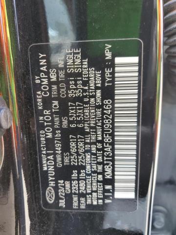 2015 HYUNDAI TUCSON GLS - KM8JT3AF8FU982468