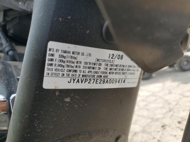 2009 YAMAHA XV1900 CU - JYAVP27E29A009414